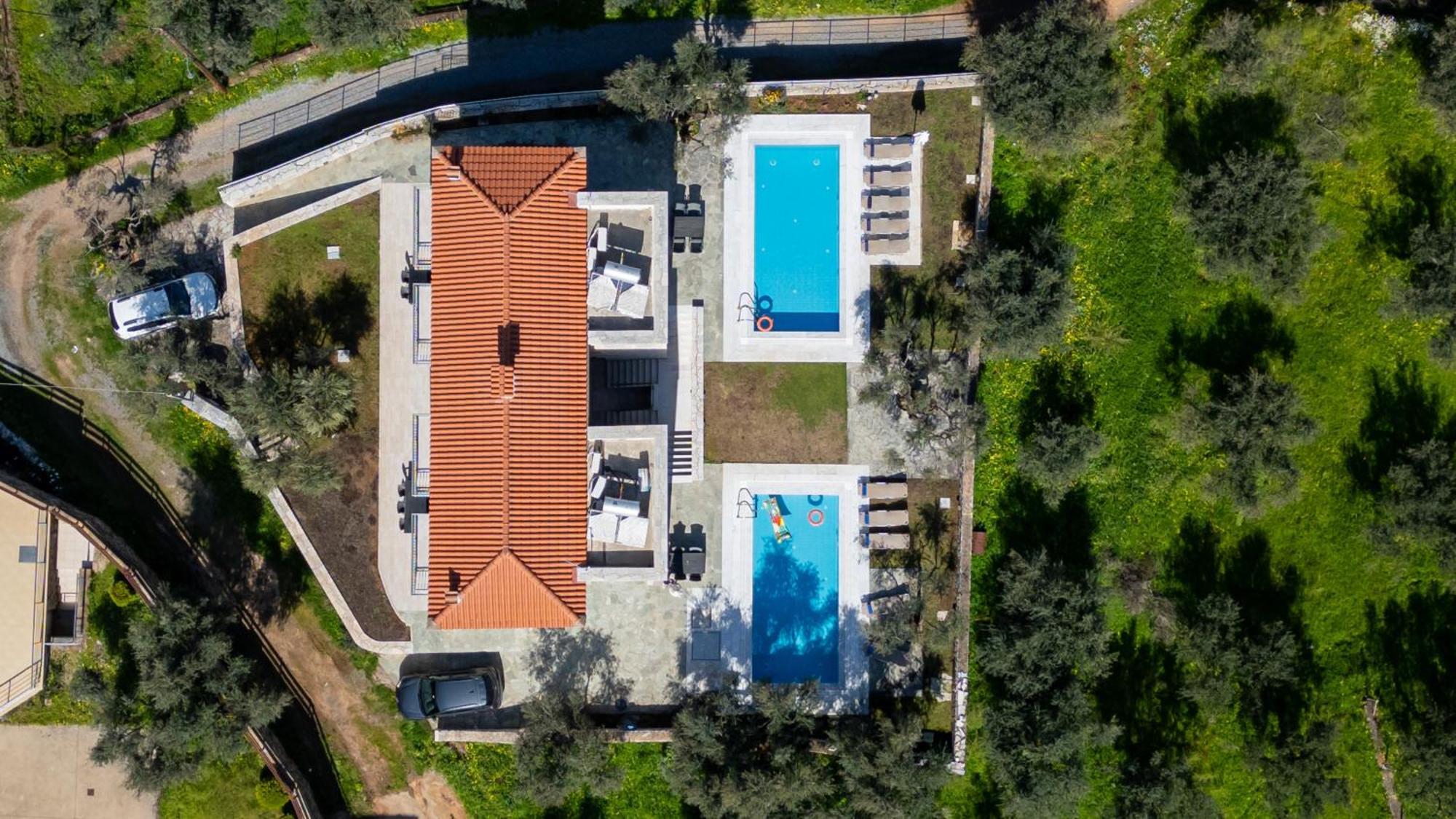 Torri Di Pietra Villa Stoupa Exterior photo