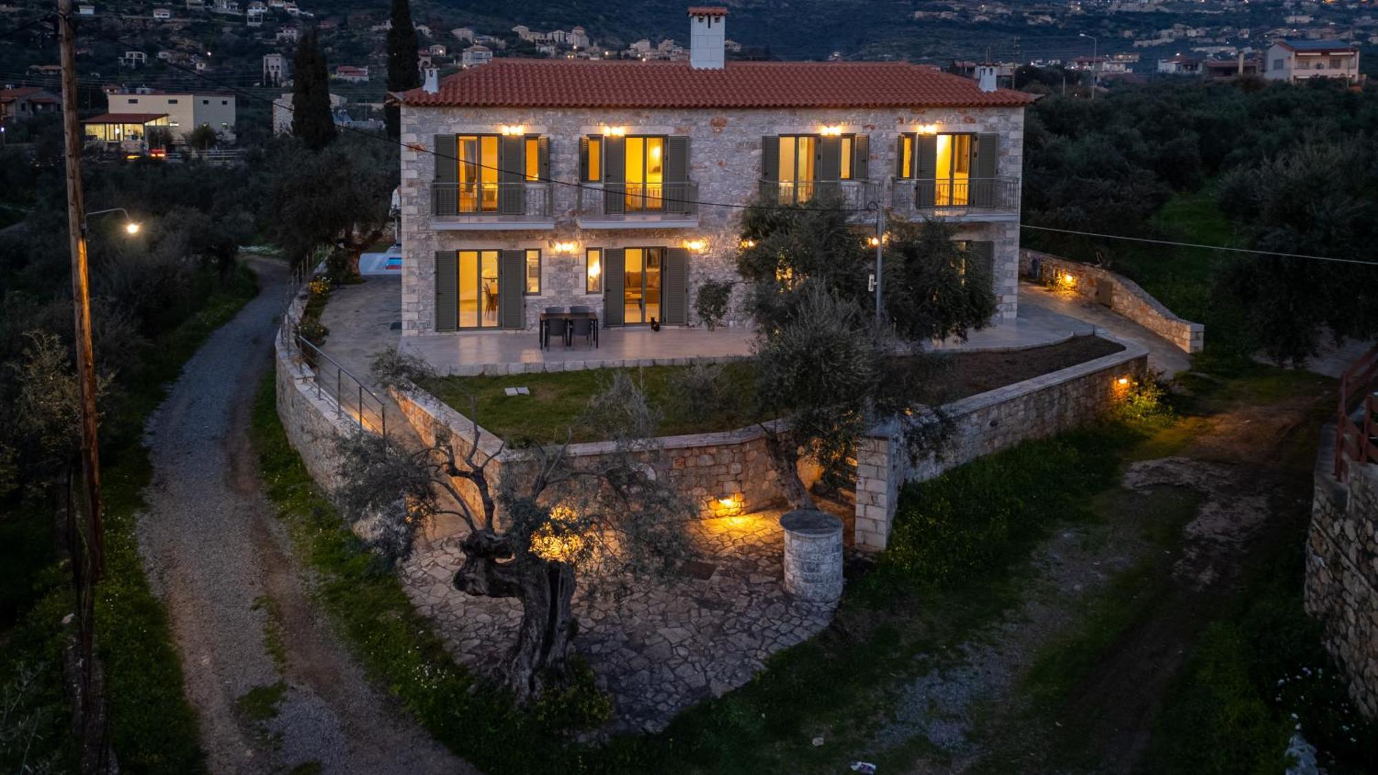 Torri Di Pietra Villa Stoupa Exterior photo